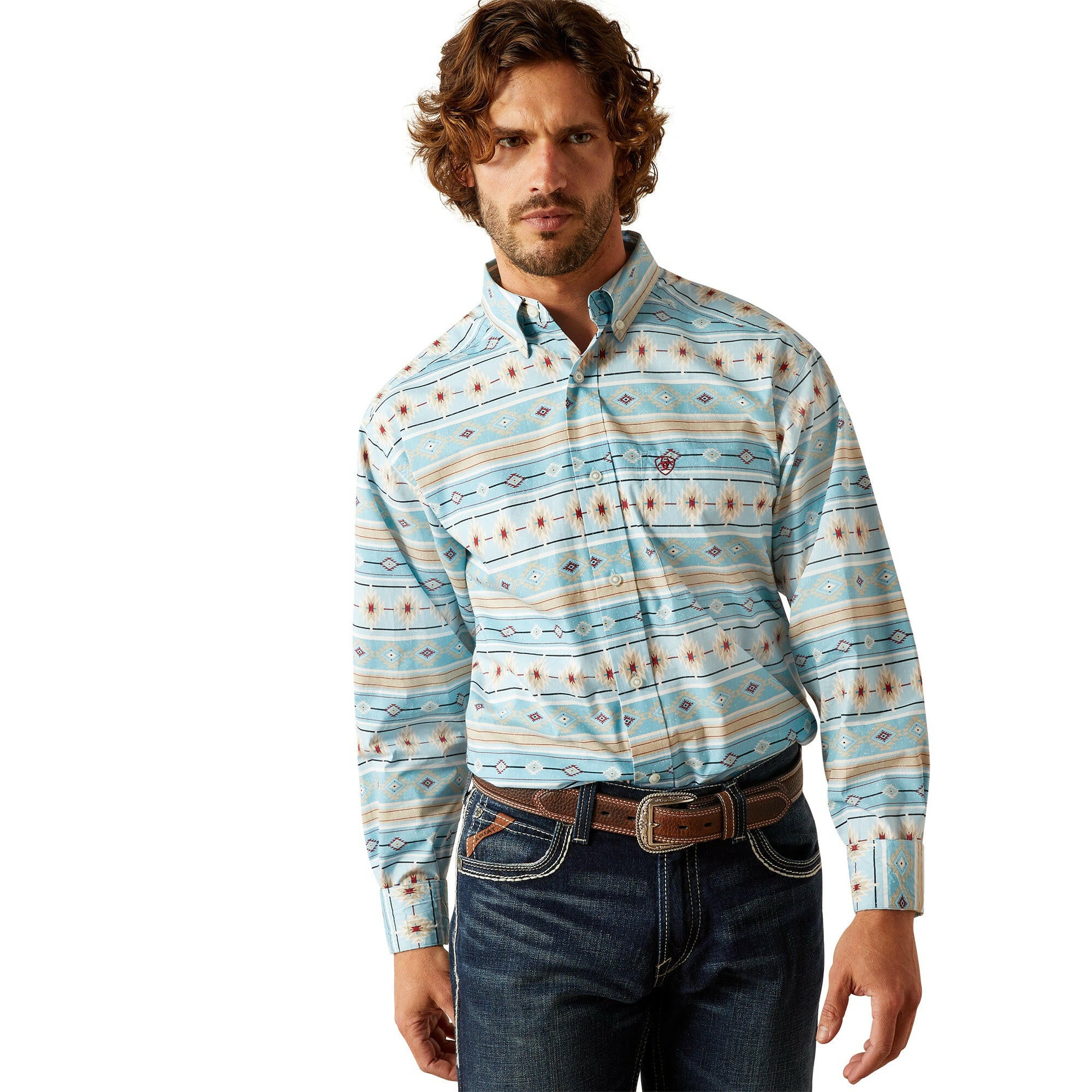 Ariat Men's Gorman Classic Fit Button Down Shirt.