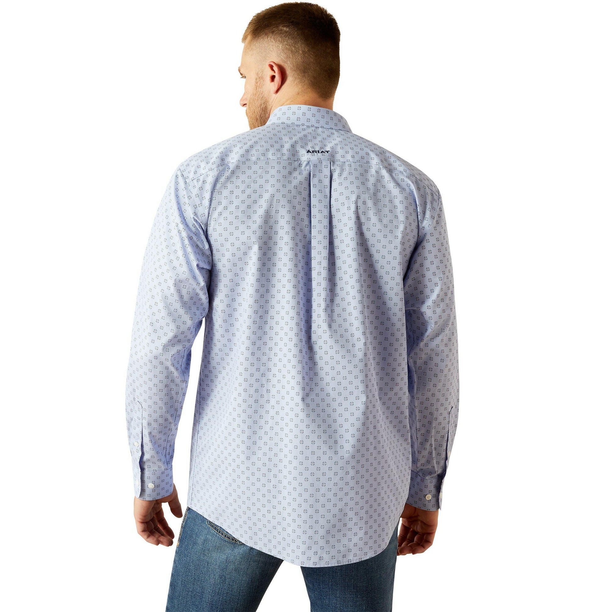 Ariat Men's Wrinkle Free Otello Classic Fit Button Down Shirt.