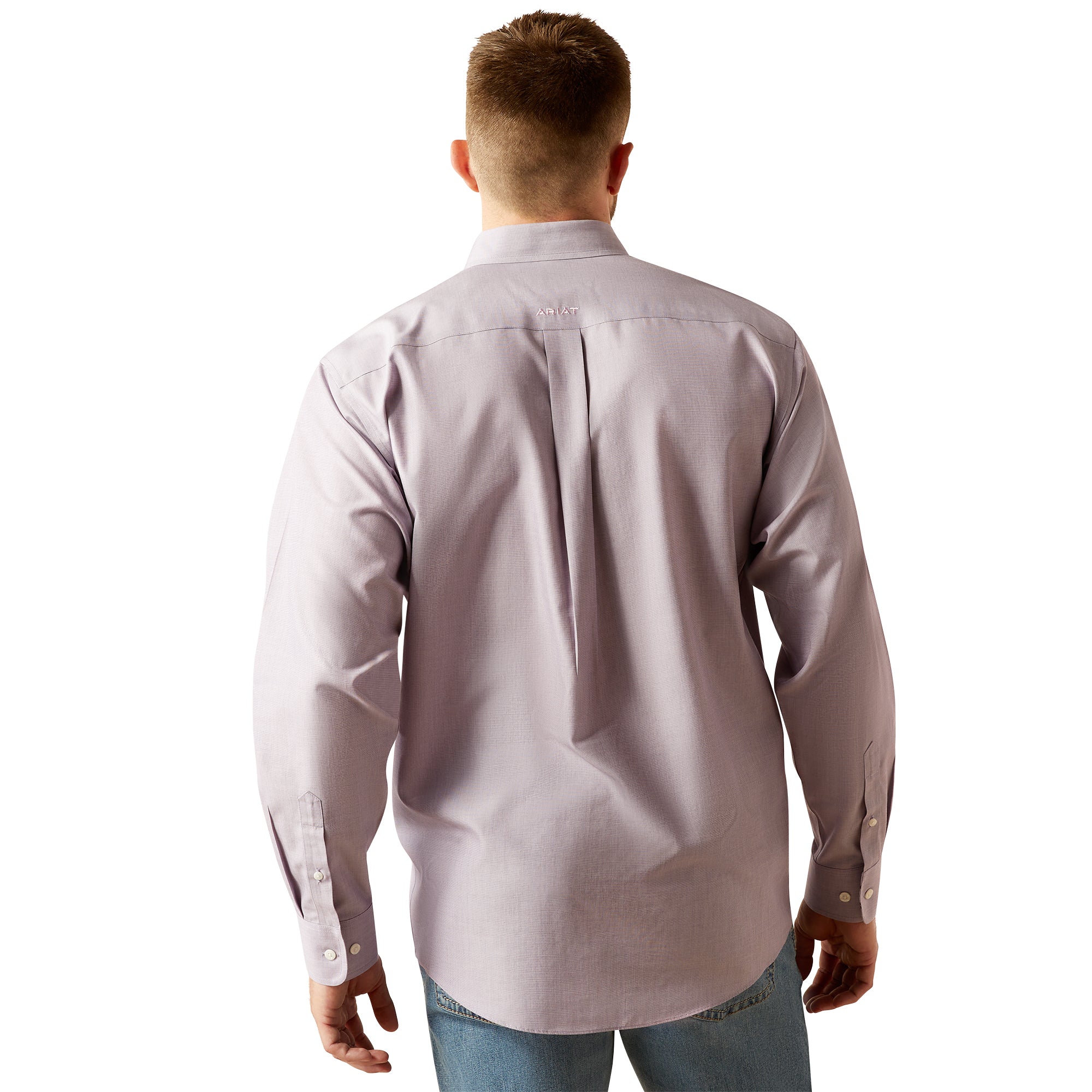 Ariat Men's Wrinkle Free Solid Button Down Shirt