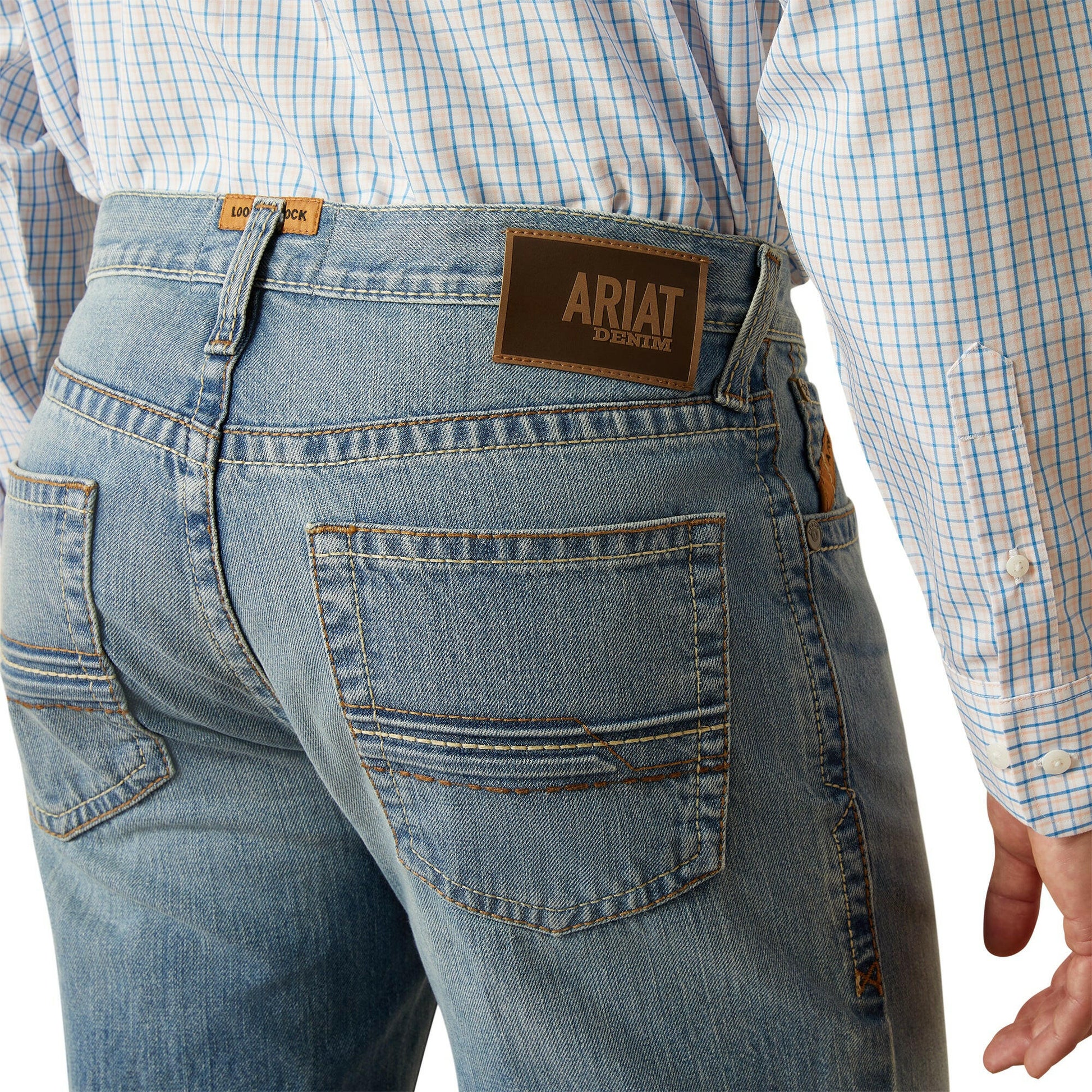 Ariat Men's M4 Relaxed Louis Boot Cut Jean.