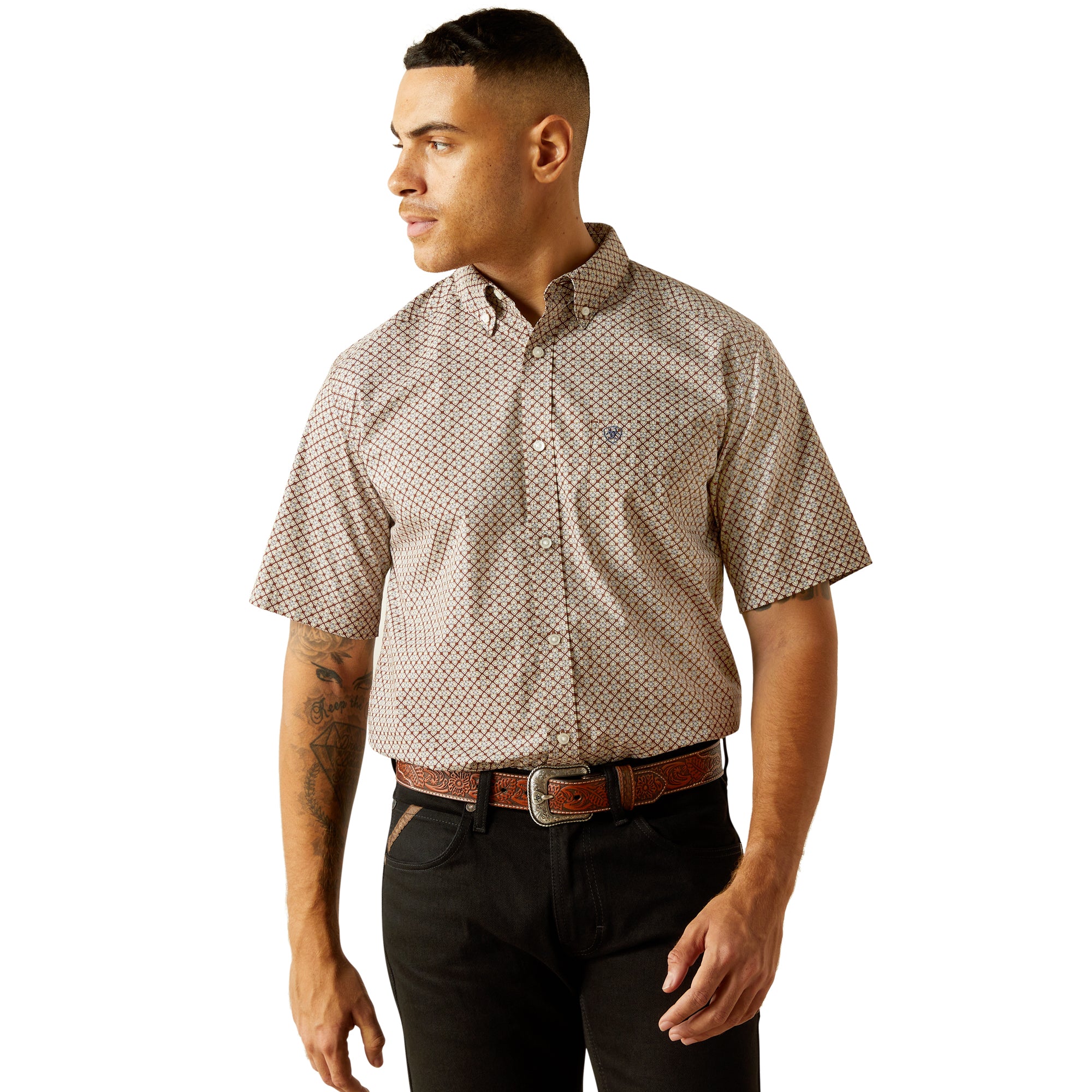Ariat Men's Carmelo Classic Fit Button Down Shirt