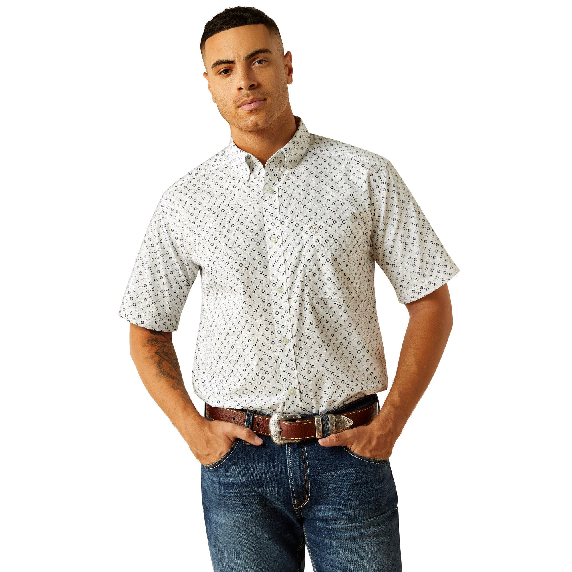 Ariat Men's Shawn Classic Fit Button Down Shirt