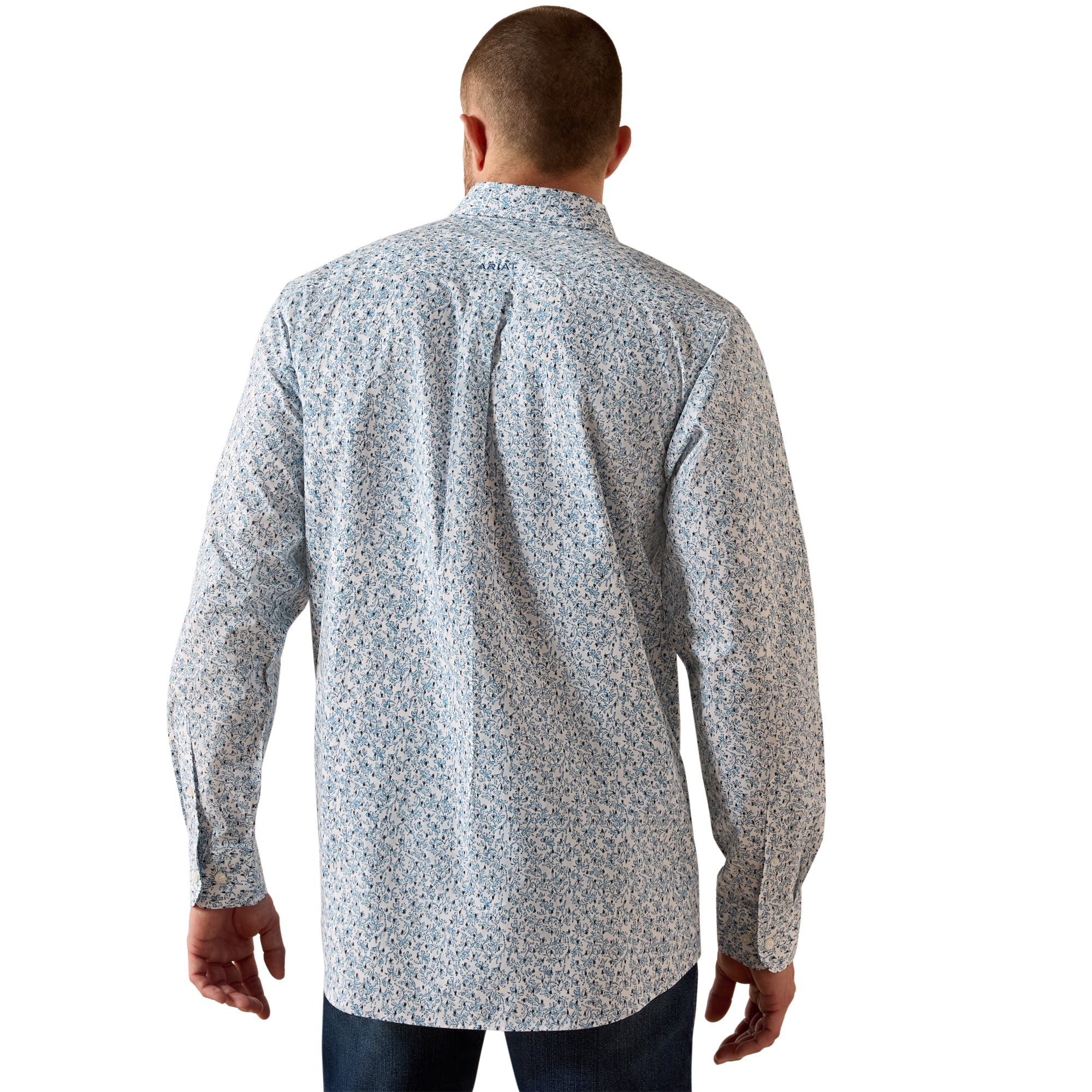 Ariat Men's Jennings Fitted Button Down Shirt 10071599