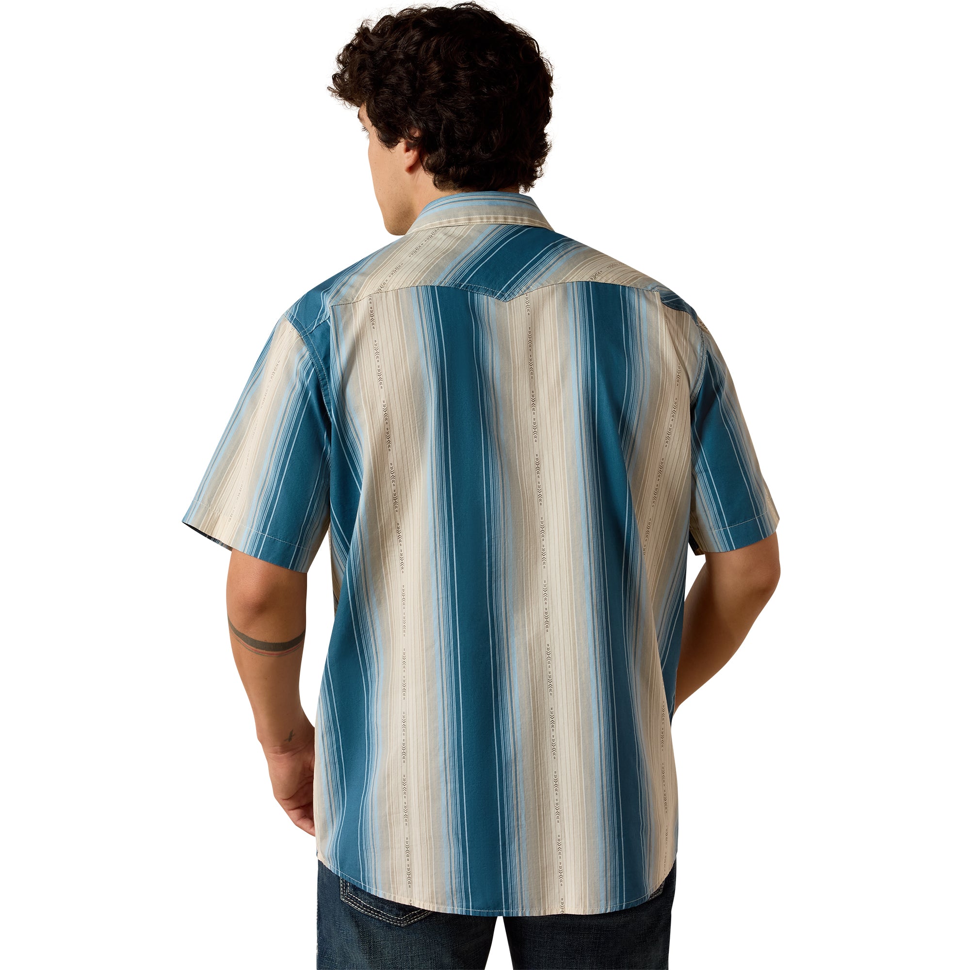 Ariat Men's Retro Hyland Fitted Snap Front Shirt 10073573