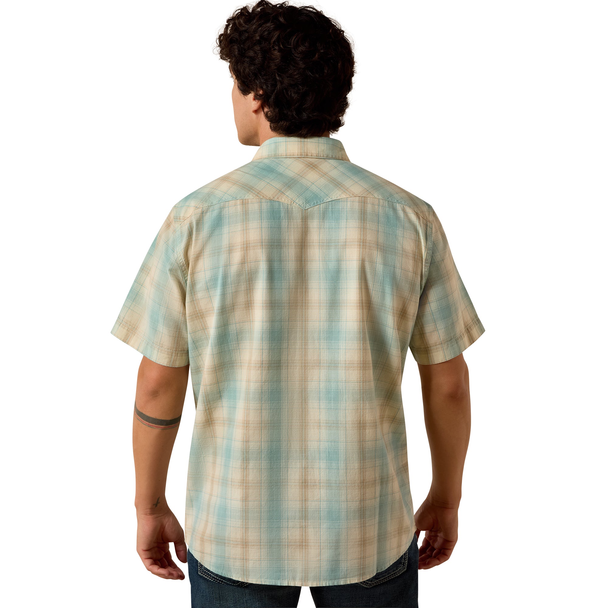 Ariat Men's Retro Hartman Fitted Snap Front Shirt 10073575