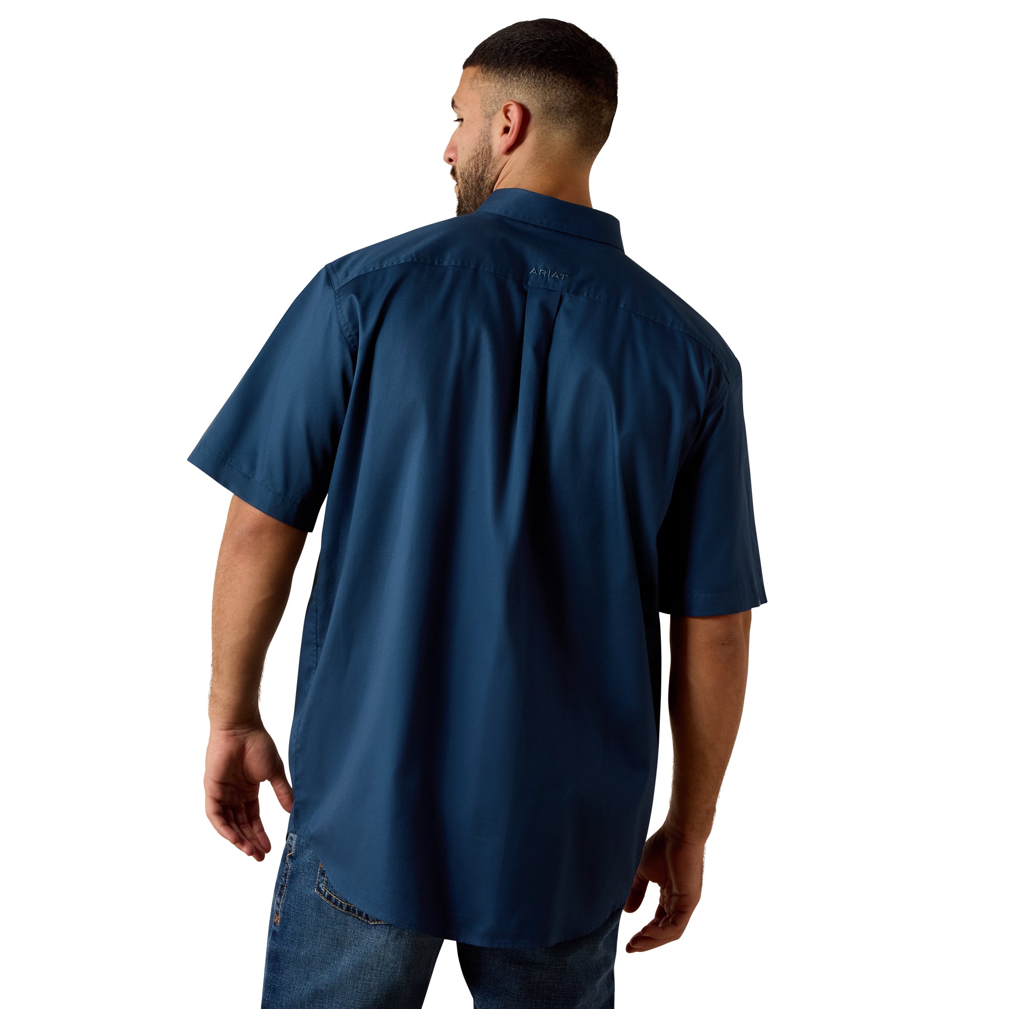 Ariat Men's Key Largo Lightweight Twill Button Down Shirt 10073616