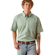 Ariat Men's Silt Green Lightweight Twill Button Down Shirt 10073617