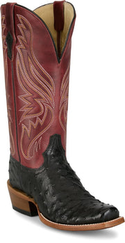 Tony Lama Women's Black Full Quill Ostrich Boot SA6112