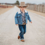 Shea Baby Boy's Denim Wool Jacket SBDJ02 C4