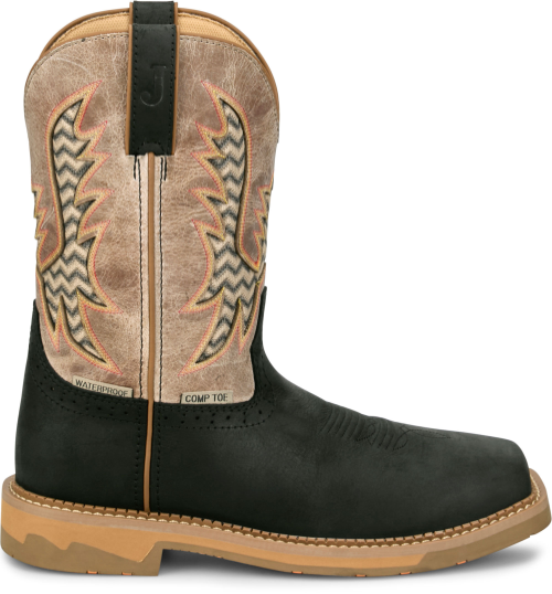 Justin Men's Comp Toe Waterproof Bot Work Boot SE4135