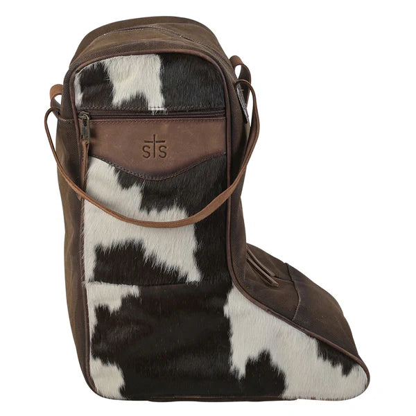 STS Ranchwear Cowhide Boot Bag