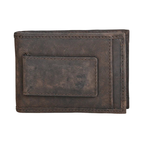 STS Ranchwear Men's Trailblazer Money Clip Card Wallet