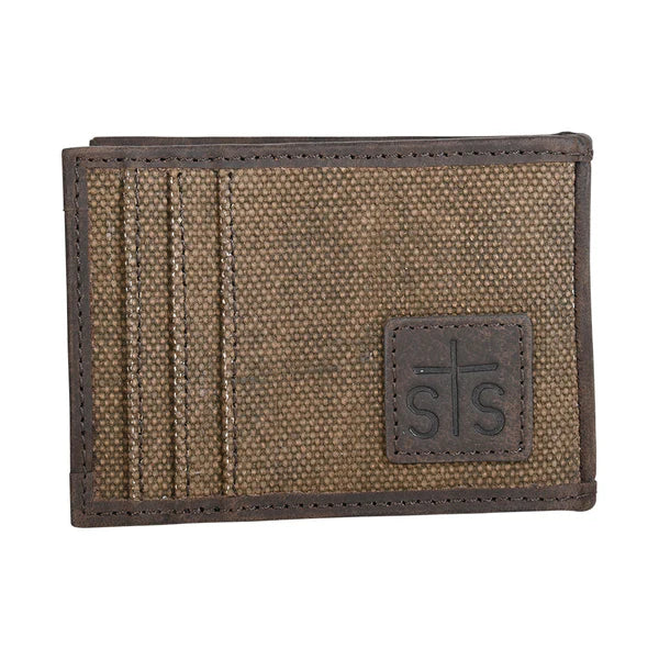 STS Ranchwear Men's Trailblazer Money Clip Card Wallet