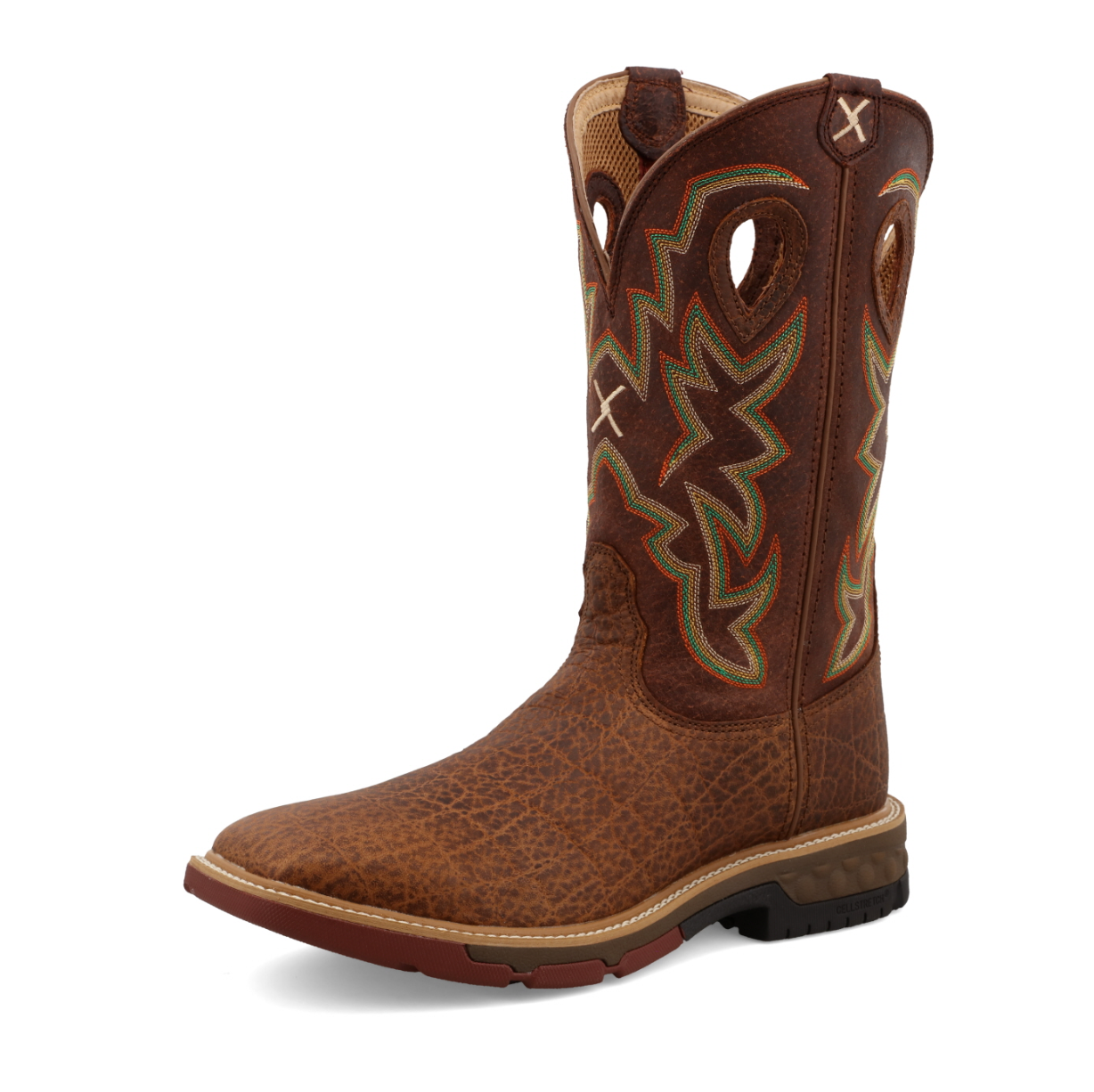 Twisted X Men's Elephant Print Work Boots MXB0004