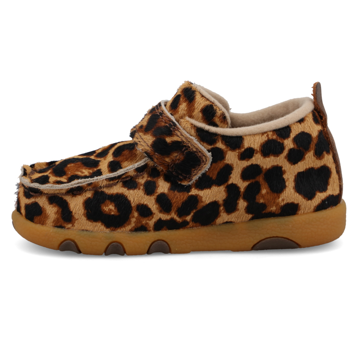 Twisted X Toddlers Leopard Driving Moc ICA0034