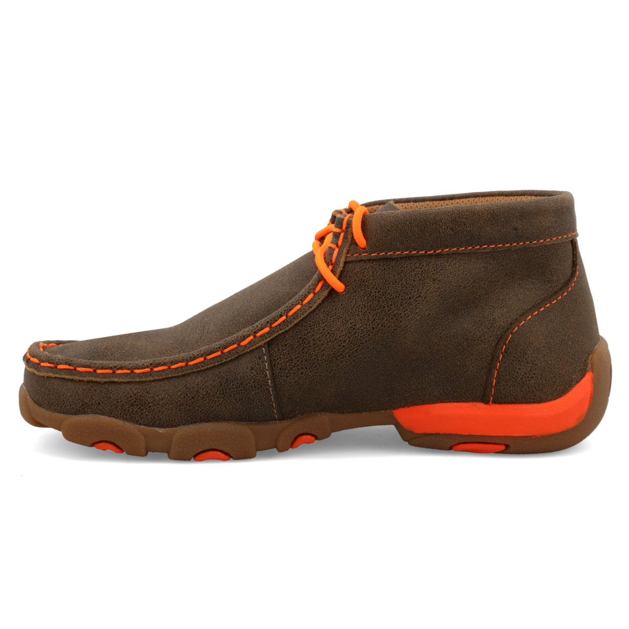 Twisted X Kid's Orange Chukka Driving Moc YDM0006