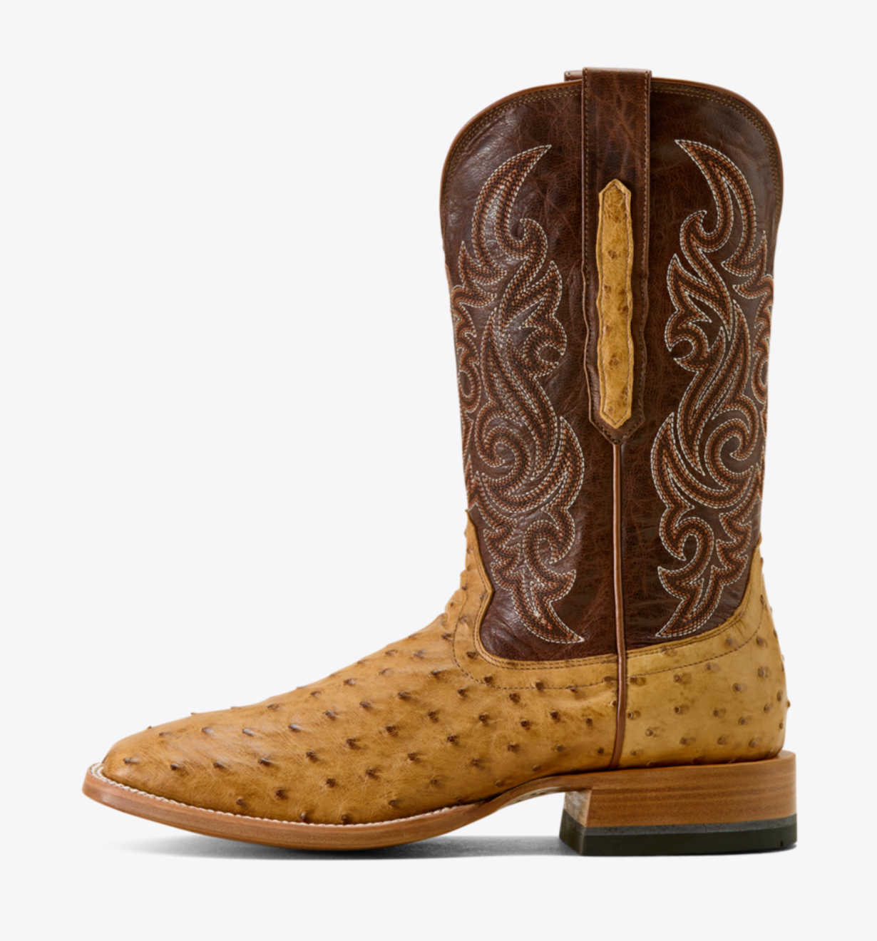 Ariat Men's Classic Cash Full Quill Ostrich Boot 10063774