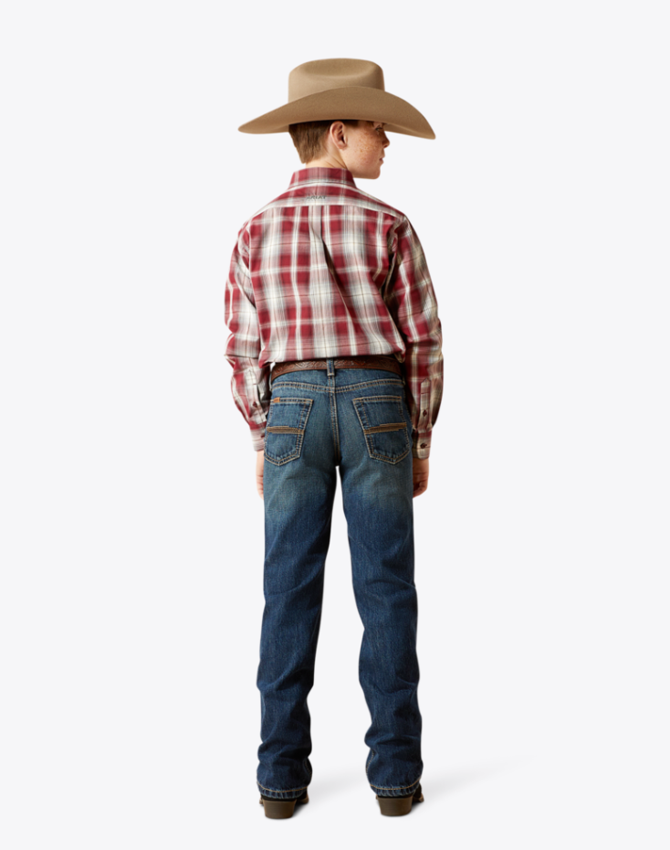 Ariat Boy's B4 Baron Boot Cut Jean 10065919