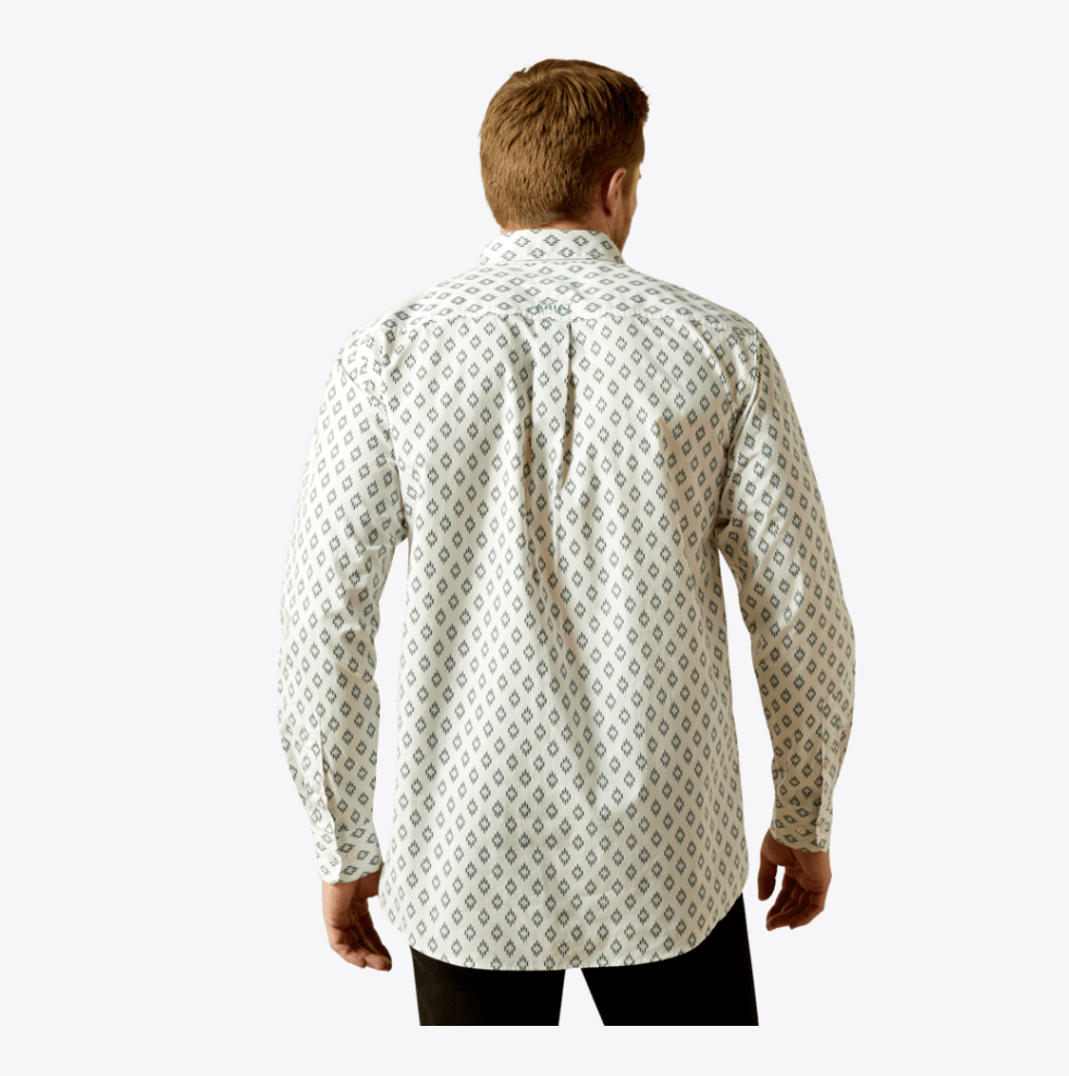 Ariat Men's Bass Fitted Long Sleeve Shirt 10062203