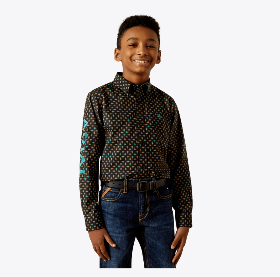 Ariat Boy's Team Philbert Long Sleeve Shirt