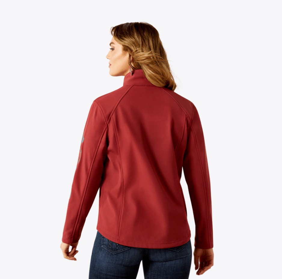 Ariat Women's Burnt Russet Logo Softshell Jacket 10062307