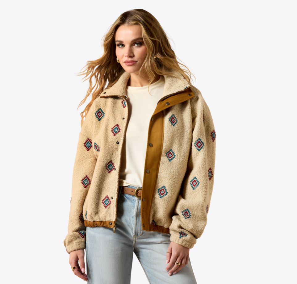 Ariat Women's Motif Sherpa Blocked Jacket 10062815