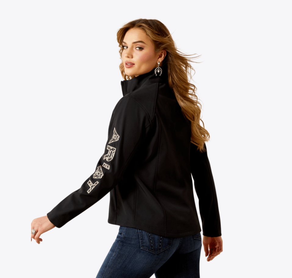 Ariat Women's Southwest Logo Softshell Jacket 10062308