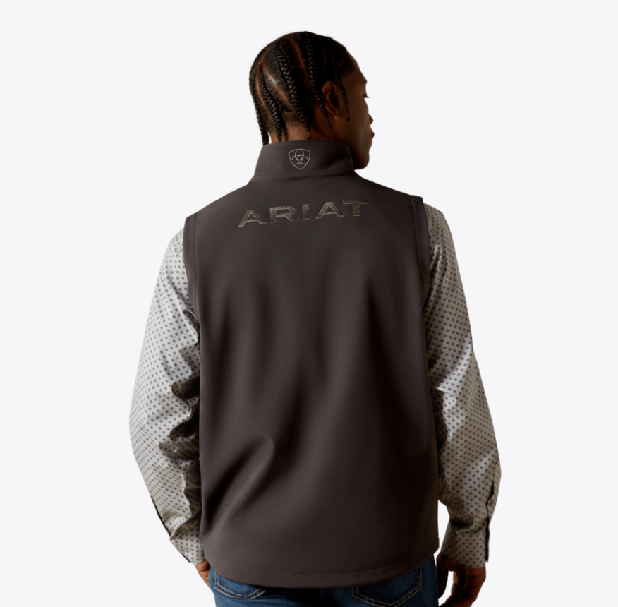 Ariat Men's Logo Phantom Softshell Vest 10062589