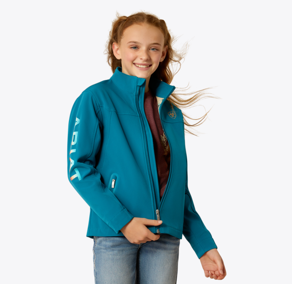Ariat Girl's New Team Softshell Jacket 10052786 C4