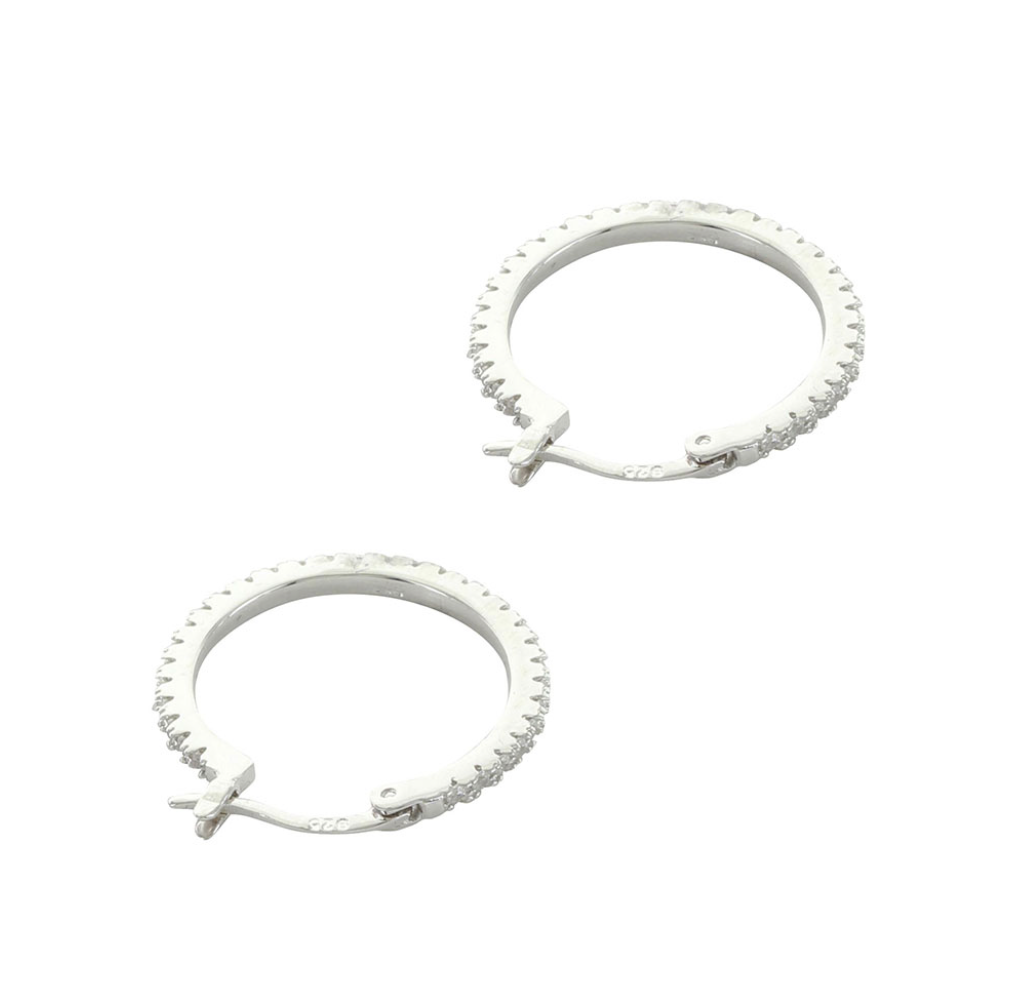 Montana Silversmiths Classic Medium Hoop Earrings ER3875