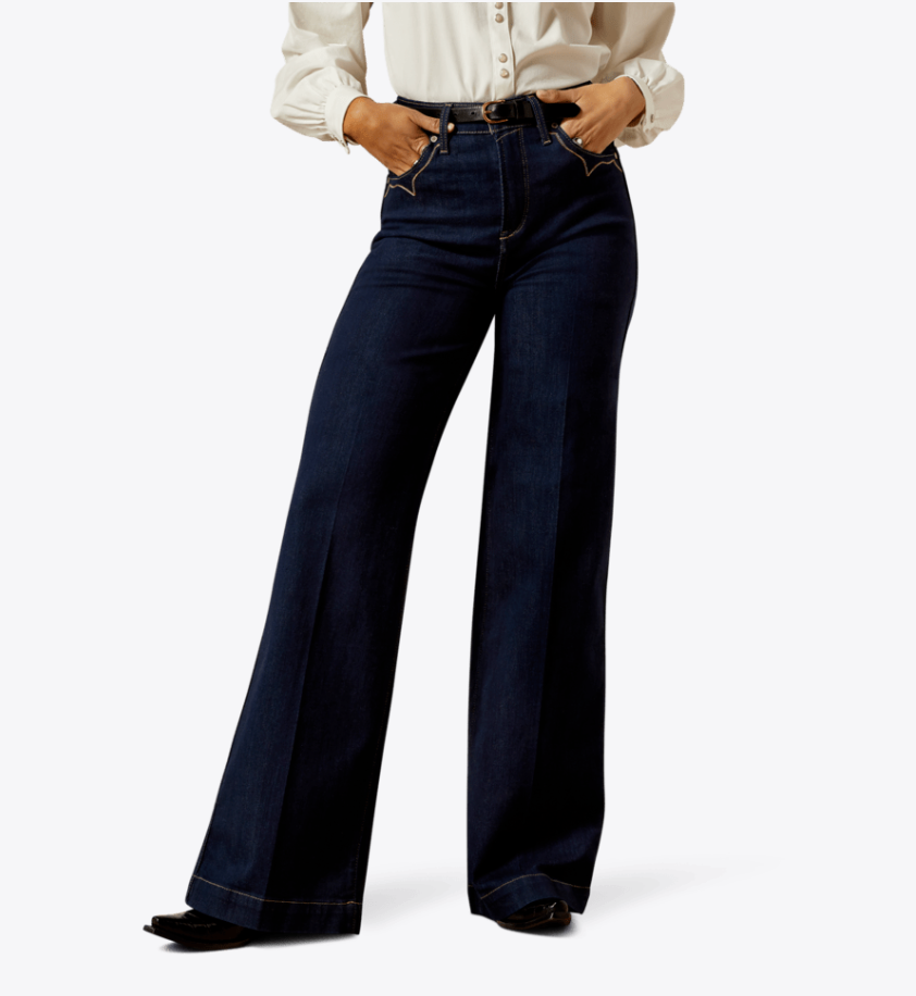 Ariat Women's Ultra High Rise Veronica Wide Leg Jean 10065877