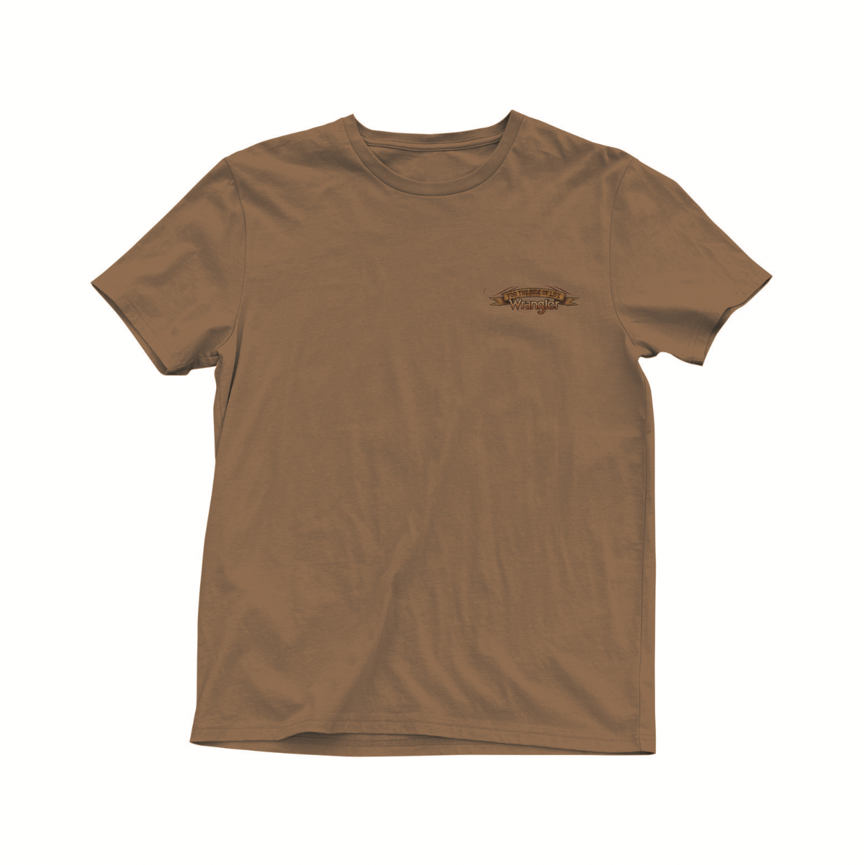 Wrangler Men's Brown Graphic Tee 2368739