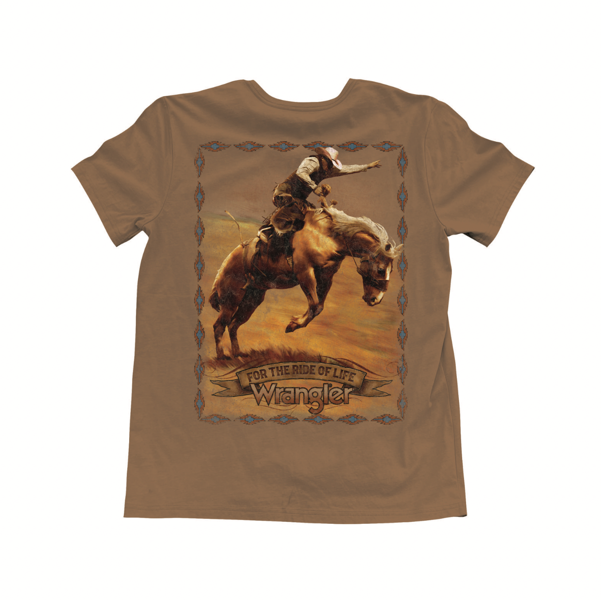 Wrangler Men's Brown Graphic Tee 2368739