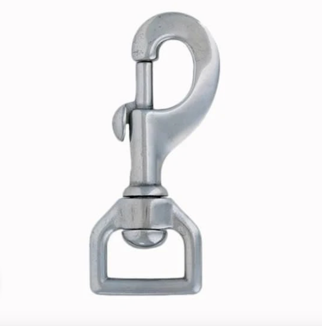 Weaver Flat Chrome Brass Swivel Snap Clip BC00017-CB-1
