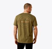 Ariat Men's Military Green Ropers Seal T-Shirt 10065888
