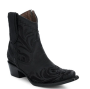 Circle G Women's Black Western Bootie L6225