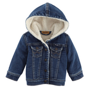 Wrangler Infant Girl's Denim Sherpa Jacket 2335833