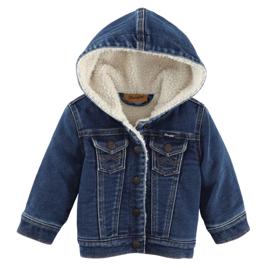 Wrangler Infant Girl's Denim Sherpa Jacket 2335833