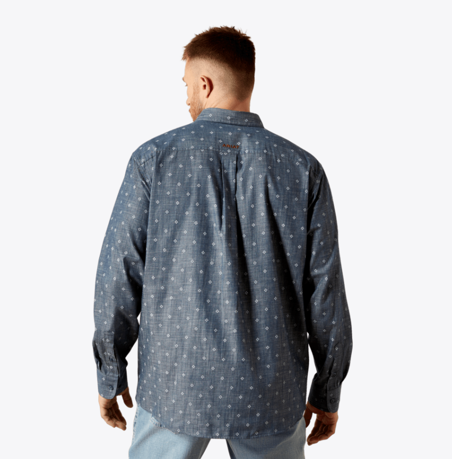 Ariat Men's Watson Classic Fit Chambray Shirt 10065794