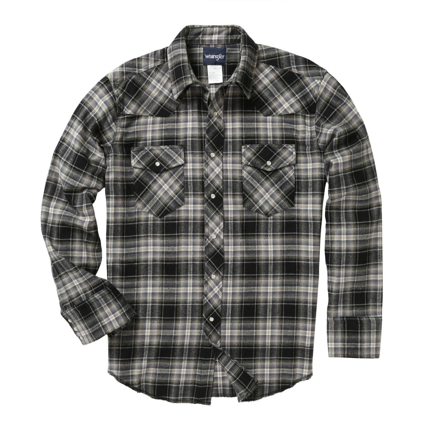 Wrangler Men's Assorted Flannel Snap Shirts 75098AA