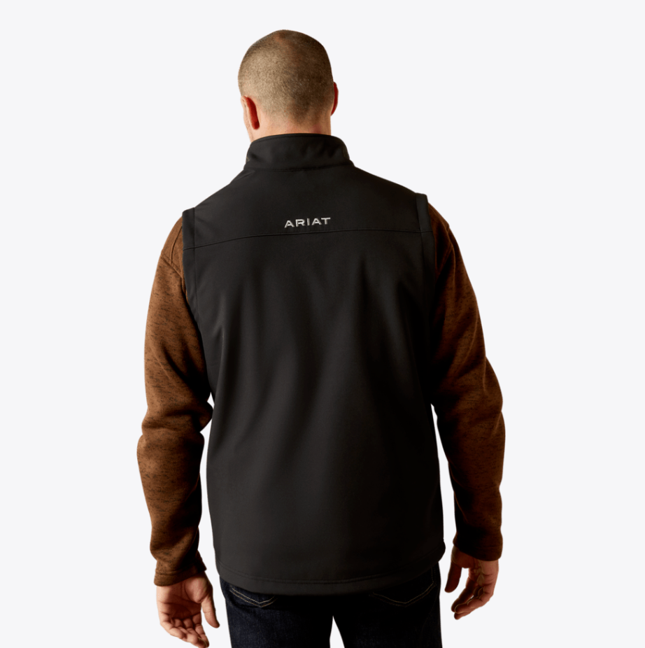 Ariat Men's Black Vernon Vest 10062600