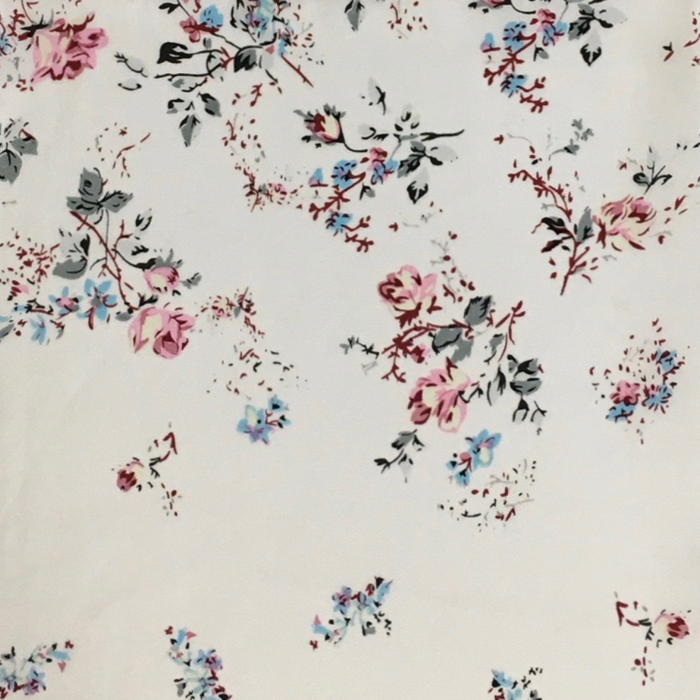 Wyoming Traders Charmeuse Garden #14 Wild Rag