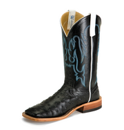 Anderson Bean Men's Black Full Quill Ostrich Boot S3015