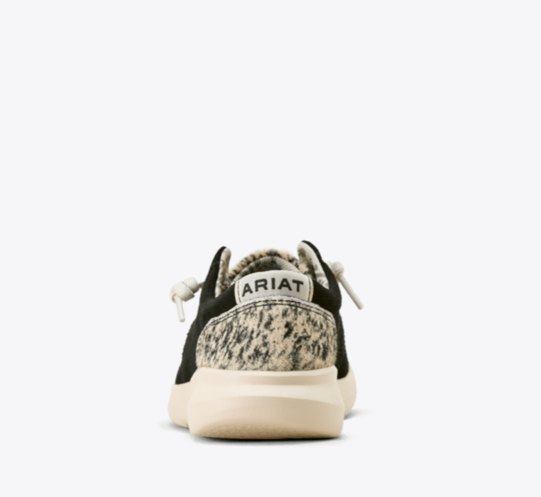 Ariat Women's Black Suede Cowhide Hilo Shoe 10074345