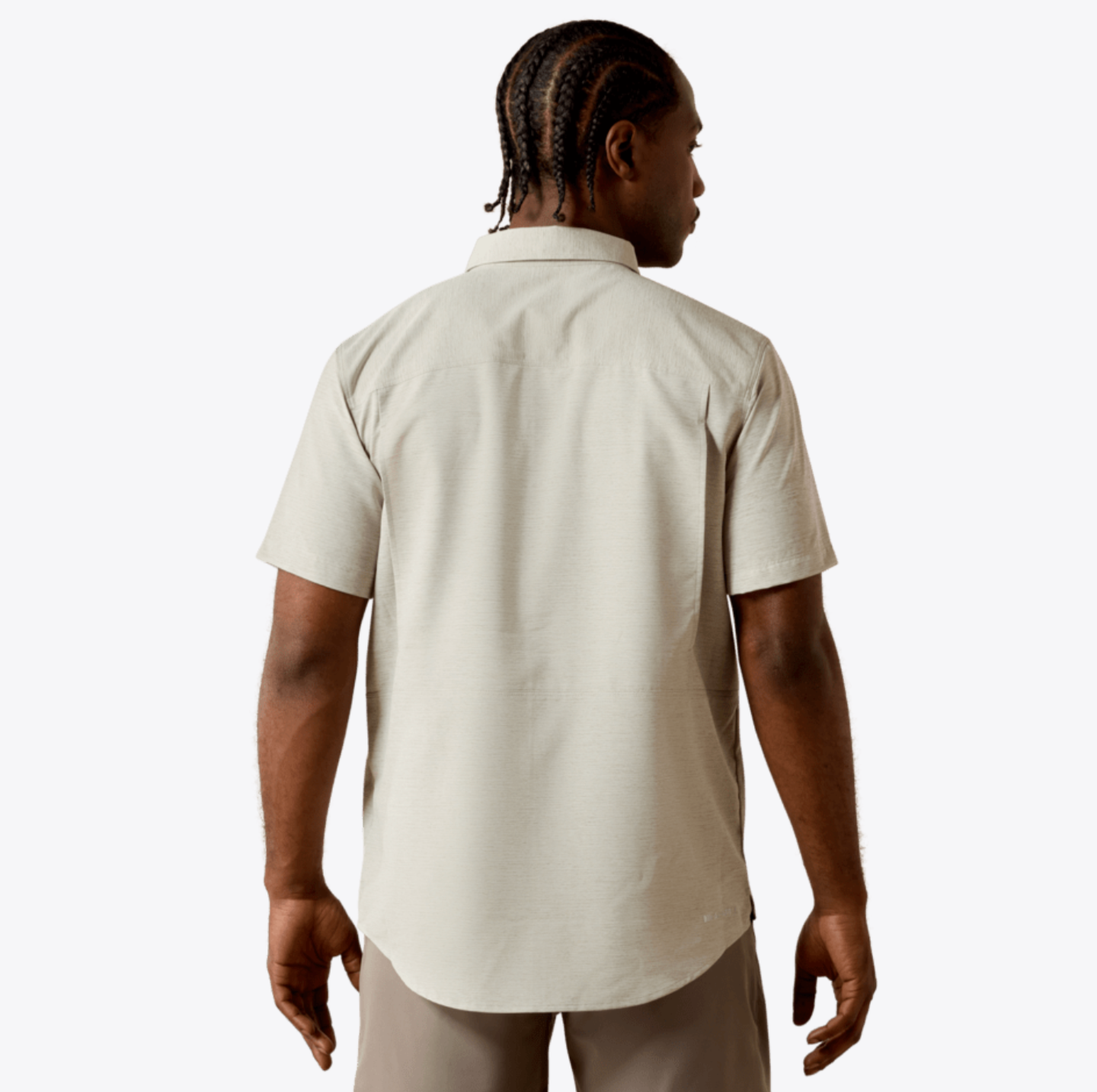 Ariat Men's Burnt Olive VentTek Outbound Short Sleeve Shirt 10071762