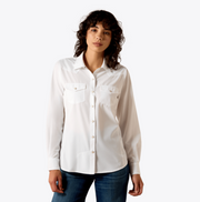 Ariat Women's White VentTek Snap Shirt 10071068