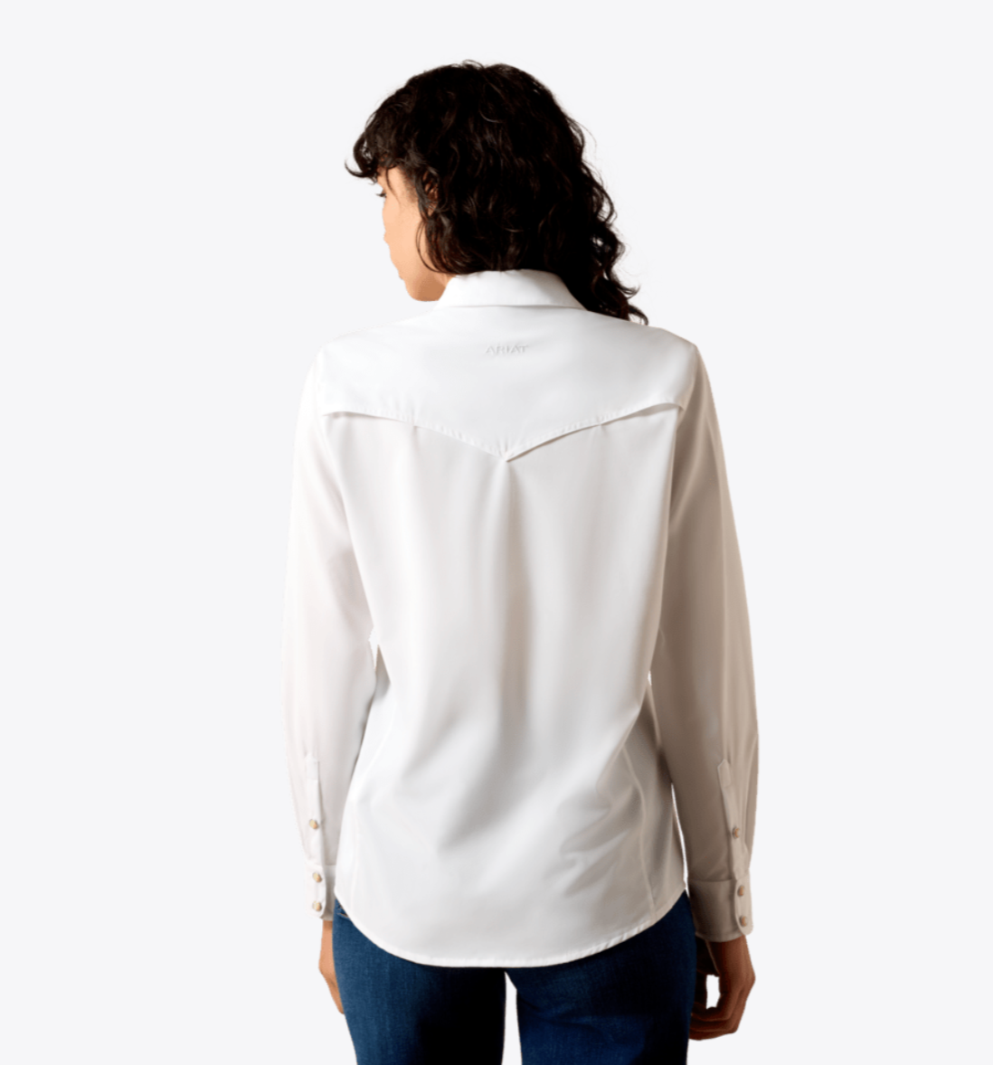 Ariat Women's White VentTek Snap Shirt 10071068