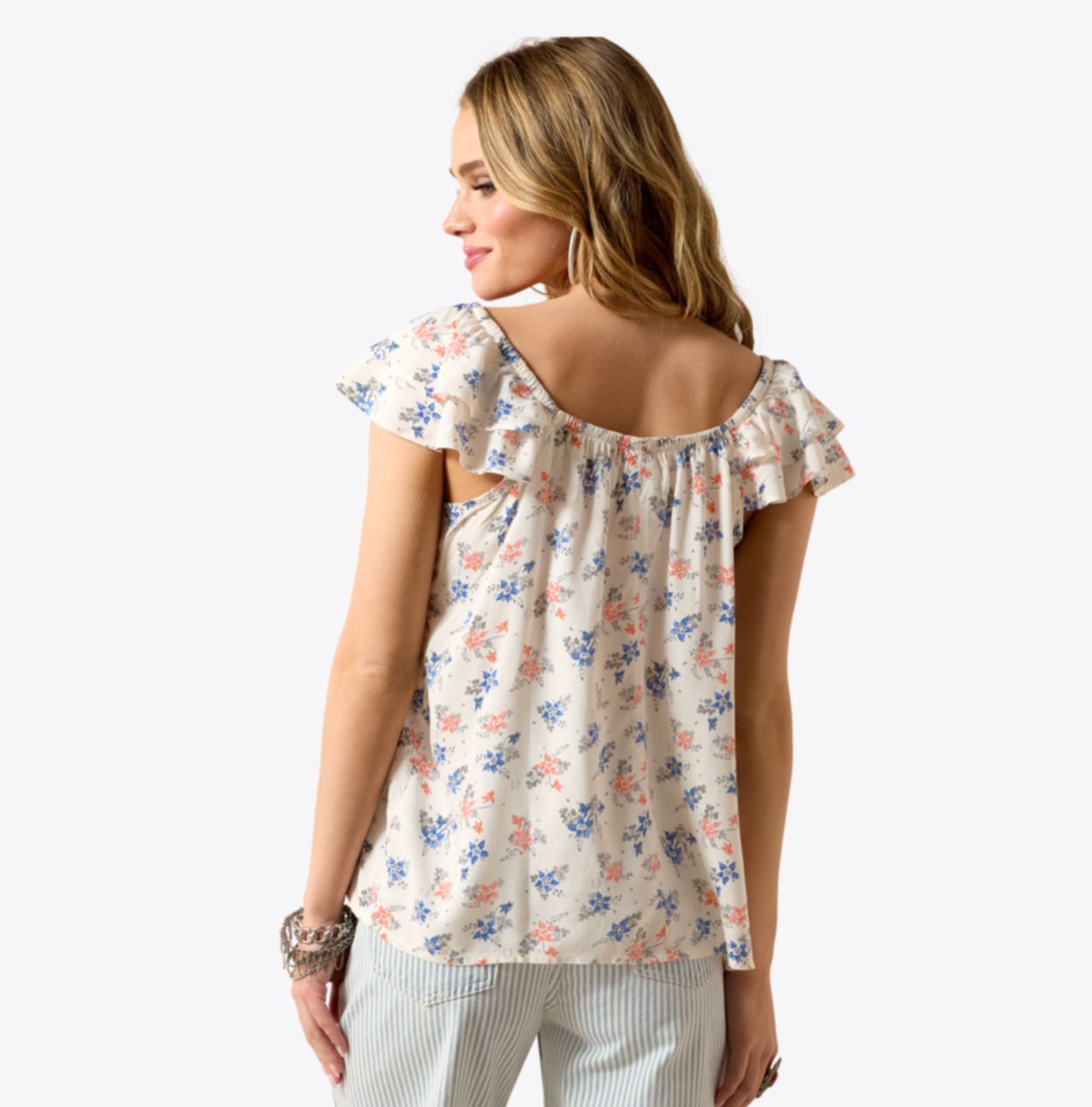 Ariat Women's Lynn Floral Printed Top 10071134