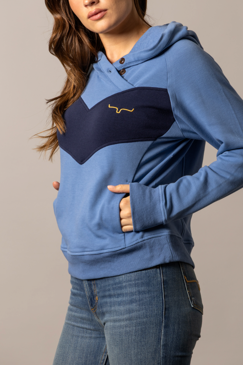 Kimes Ranch Women's Stella Blue Hoodie C3