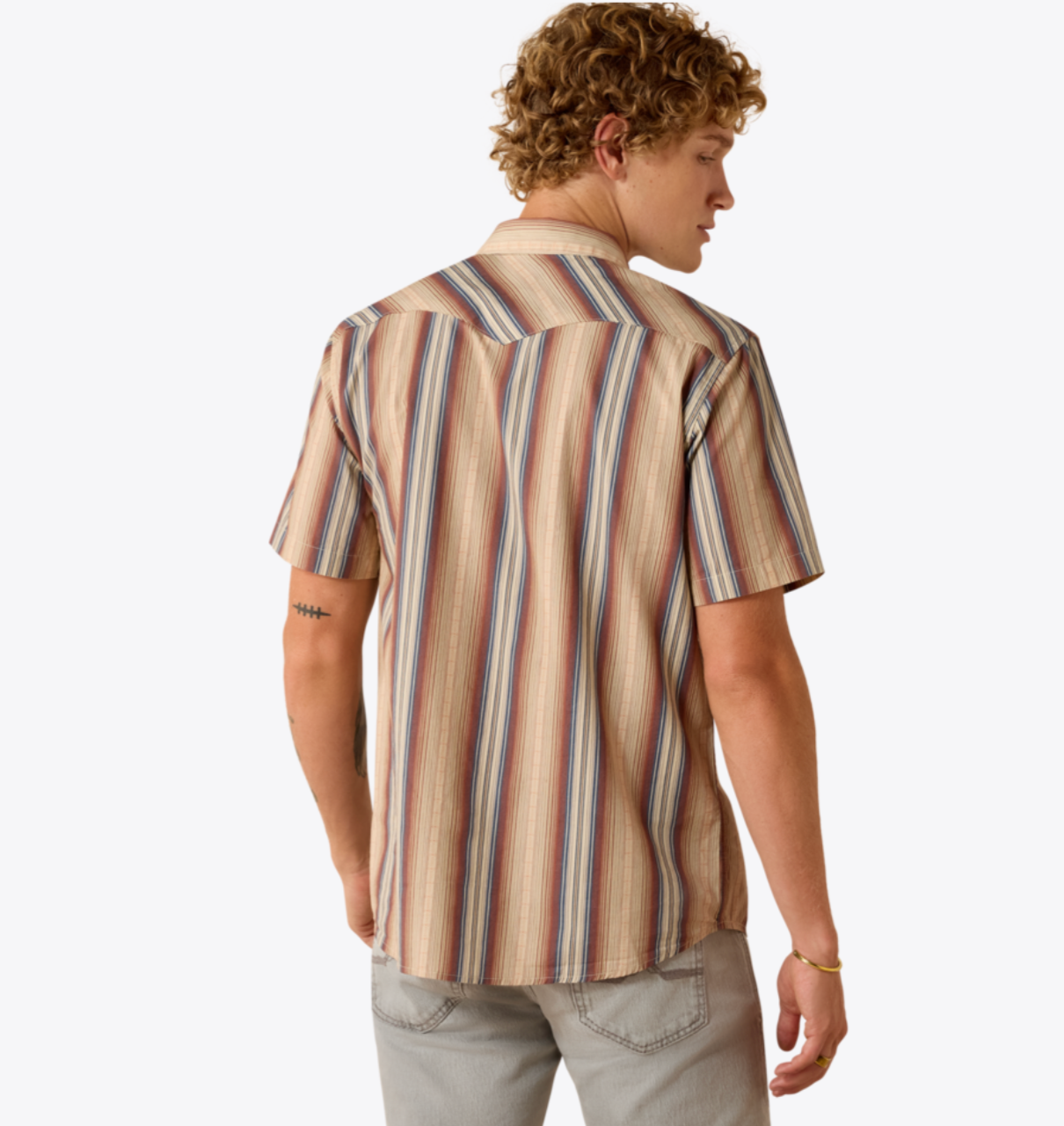 Ariat Men's Retro Haver Fitted Short Sleeve Shirt 10071087